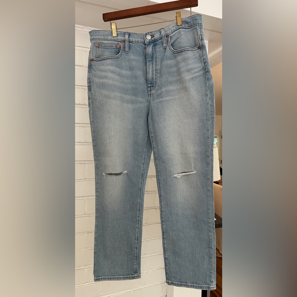 NWT! Madewell Classic Blue Women's Jeans size 30
